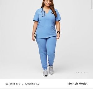 Brand new ceil blue casma top!